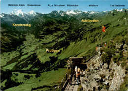 Niesenkulm - Pyramide Des Berner Oberlandes - Gesamtblick In Das Kander- Und Engstligental Mit Alpenpanorama (522) - Wimmis