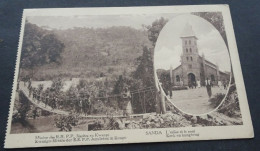 Sanda - L'Eglise Et Le Pont - Mission Des R.R.P.P. Jésuites Au Kwango - Altri & Non Classificati