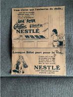 NESTLE Lait Concentré Sucré  Farine Lactée - Publicités