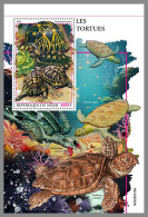 NIGER 2023 MNH Turtles Schildkröten S/S – OFFICIAL ISSUE – DHQ2422 - Tortues