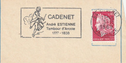 MB 238) Frankreich 1969 MWSt 84 CADENET: André Estienne, Tambour D'Arcole - Music