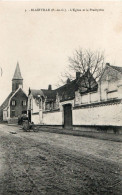 BLAIRVILLE - L'Eglise Et Le Presbytère (vue Animée) - Other & Unclassified