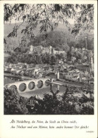 71485250 Heidelberg Neckar Altstadt Mit Bruecke Und Schloss Heidelberg - Heidelberg