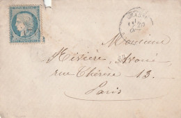Lettre De Grasse à Paris LSC - 1849-1876: Periodo Classico