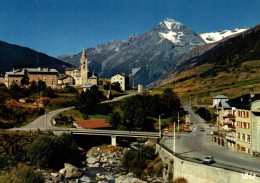 RECTO/VERSO - CPSM - VAL CENIS - LANSLEVILLARD - LA STATION ET LA DENT PARRACHEE - 4L - Val Cenis