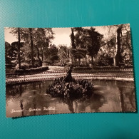 Cartolina Sassari - Giardini Pubblici. Viaggiata 1952 - Sassari