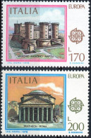 Italia Serie Completa Año 1978  Yvert Nr. 1339/40  Nueva Europa CEPT - 1971-80:  Nuovi