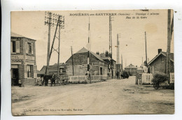 Rosières Somme Passage à Niveau Rue De La Gare - Rosieres En Santerre