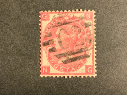 GB 1867-73 3d Carmine Wmk Spray Plate 5 (S1020) - Used Stamps