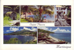 (972). Martinique. Saint Pierre 1973 (1) & N° 02/096 Saint Pierre Cachot De Syparis, Theatre Volcan... - Andere & Zonder Classificatie
