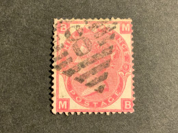 GB 1867-73 3d Carmine Wmk Spray Plate 9 S1023) - Used Stamps