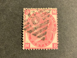 GB 1867-73 3d Carmine Wmk Spray Plate 9 S1023) - Oblitérés