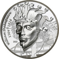 France, 20 Euro, William Shakespeare, 2022, Monnaie De Paris, 1 Oz, Proof - Proeven