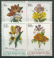 Luxemburg 1988 Blumengemälde 1190/93 Postfrisch - Nuevos