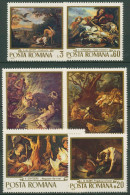 Rumänien 1970 Gemälde Jagd 2876/81 Postfrisch - Unused Stamps