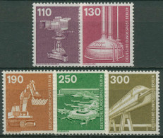 Berlin 1982 Industrie Und Technik 668/72 Postfrisch - Unused Stamps