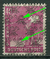 Bizone 1948 Netzaufdruck Mit Aufdruckfehler 47 II AF PI Postfrisch - Neufs