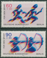 Berlin 1979 Sporthilfe Laufen Bogenschießen 596/97 Postfrisch - Unused Stamps