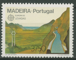 Portugal - Madeira 1983 Europa CEPT Große Werke Bewässerung 84 Postfrisch - Madeira