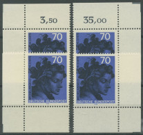 Bund 1975 500. Geburtstag Von Michelangelo 833 Alle 4 Ecken Postfrisch (E575) - Unused Stamps