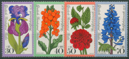 Berlin 1976 Pflanzen Blumen Gartenblumen 524/27 Postfrisch - Unused Stamps