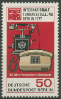 Berlin 1977 Funkausstellung Telefone 549 Postfrisch - Neufs