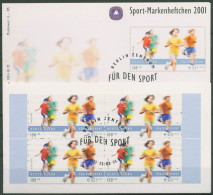 Bund Deutsche Sporthilfe 2001 Markenheftchen SMH 32 (2165) Gestempelt (C99079) - Autres & Non Classés