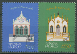 Portugal - Azoren 1982 Regionale Architektur Kapellen 354/55 Gestempelt - Azores