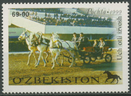 Usbekistan 2000 Pferdesport Kutsche 247 Postfrisch - Ouzbékistan