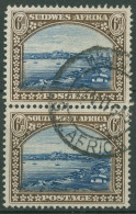 Südwestafrika 1931 Lüderitzbucht 151/50 Paar Senkrecht, Gestempelt - South West Africa (1923-1990)