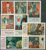 Polen 1970 Tag Der Briefmarke Moderne Malerei 2032/39 Postfrisch - Nuovi