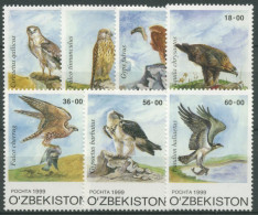 Usbekistan 1999 Greifvögel Geier Falke Adler 216/22 Postfrisch - Ouzbékistan