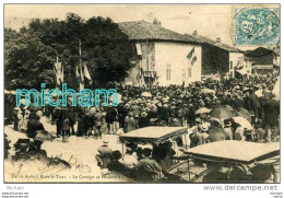 CPA 54  MARS LA TOUR  CORTEGE SE RENDANT A L'EGLISE TB ETAT - Autres & Non Classés