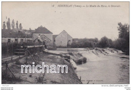 CPA 89  SEIGNELAY LE  MOULIN DU HARAS   LE  DEVERSOIR   T B ETAT - Autres & Non Classés