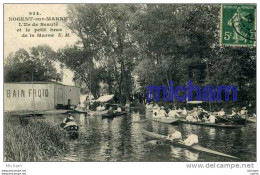 CPA  94   NOGENT  S/ MARNE L'ILE DE BEAUTE  BELLE ANIMATION    TB ETAT - Nogent Sur Marne