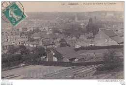 CPA  14 LISIEUX   VUE  PRISE DU CHEMIN DU CIMETIERE TB ETAT - Lisieux