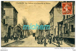 CPA 08  CHARLEVILLE   CASERNES ET FAUBOURG DE FLANDRE - Charleville