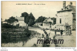 CPA 02 SAINT REMY BLANZY UNE RUE DE BLANZY    PARFAIT ETAT - Autres & Non Classés