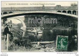 CPA 94  NOGENT SUR MARNE  PONT DE NOGENT ET VIADUC     TB ETAT - Nogent Sur Marne