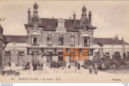 CPA 62 BERK  La Gare - Berck