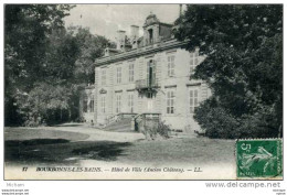 CPA  52 BOURBONNE LES BAINS  HOTEL DE VILLE CHATEAU  TB ETAT - Bourbonne Les Bains