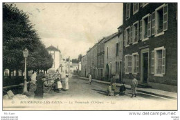 CPA   52 BOURBONNE LES BAINS PROMENADE D'ORFEUIL  TB ETAT - Bourbonne Les Bains