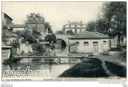 CPA 88   CHARMES LE CANAL DES MOULINS ET LE LAVOIR    PARFAIT ETAT - Charmes