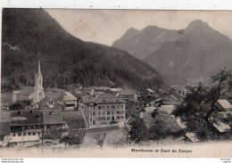 C P A  -   EUROPE   - SUISSE  -  F R  - MONTBOVON -  Et La Dent De Corjon - Montbovon