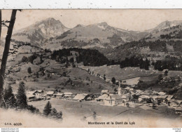 C P A  -   EUROPE   - SUISSE  -  F R  - MONTBOVON -  Et La Dent De Lys - Montbovon