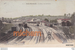 CPA 51 SAINTE - MENEHOULD  La Gare Vue Interieure  Couleurs - Sainte-Menehould