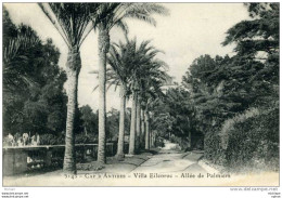 CPA  06 CAP D' ANTIBES   VILLA ELLENROC ALLEE DES PALMIERS PARFAIT ETAT - Cap D'Antibes - La Garoupe