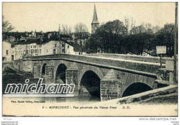 CPA 88 MIRECOURT VUE GENERALE DU VIEUX PONT  PARFAIT ETAT - Mirecourt