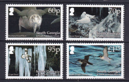 135 SUD GEORGIE 2011 - Yvert 520/23- Oiseau - Neuf **(MNH) Sans Charniere - Géorgie Du Sud