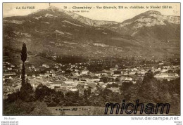 CPA 73 CHAMBERY VUE  GENERALE  LE NIVOLET   PARFAIT ETAT - Chambery